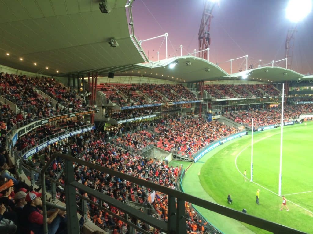 Spotless Stadium sets a new crowd record as GWS romps home ...