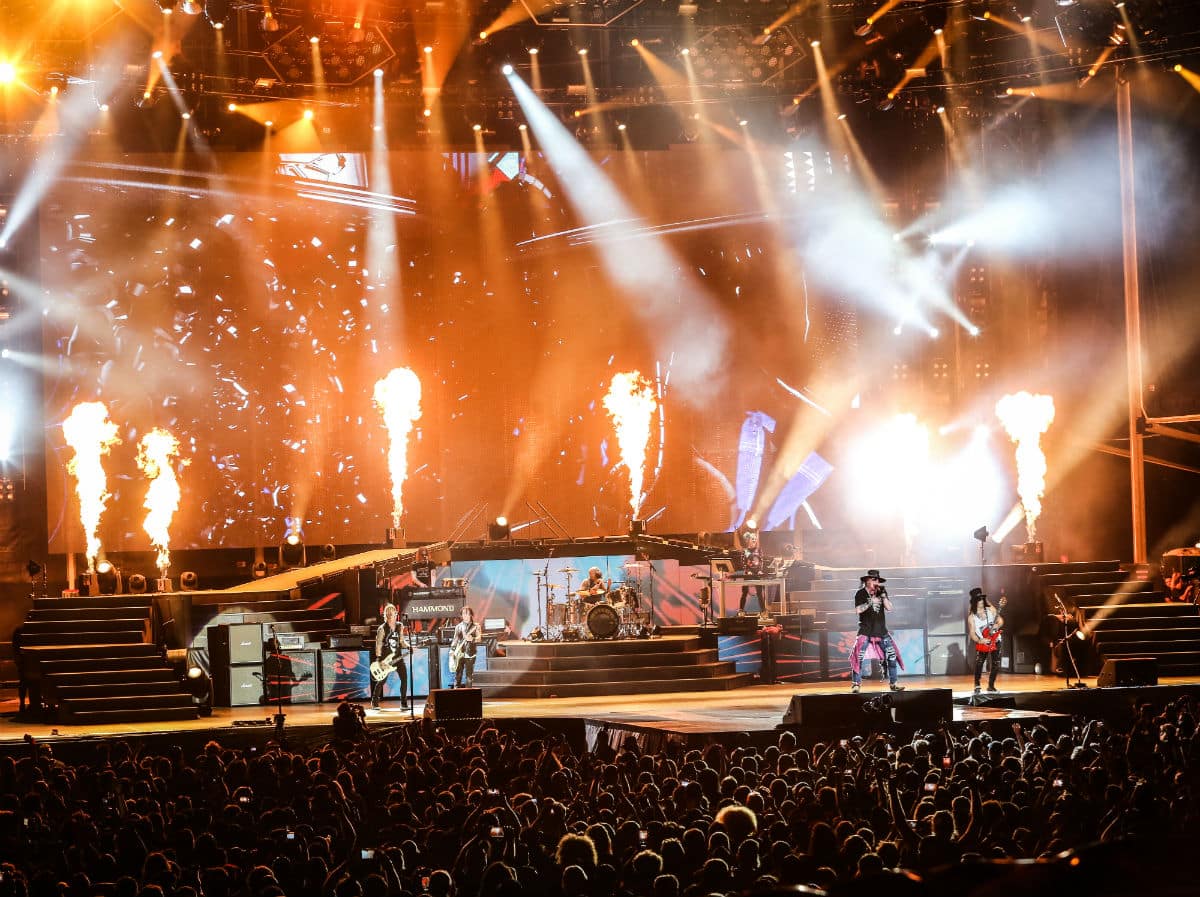 9 photos of Guns N' Roses performing live in Perth Ticketmaster AU