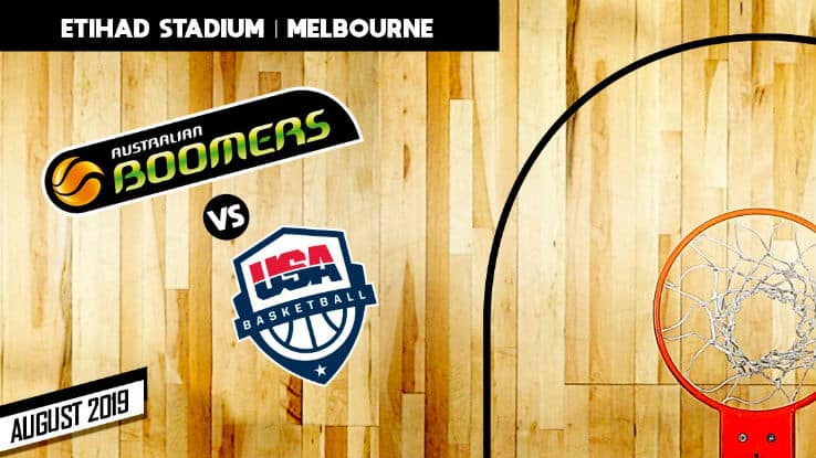 USA Basketball men's national team to face Boomers | Ticketmaster AU