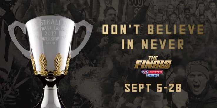 AFL Finals return to the 'G: Qualifying Final fixture confirmed