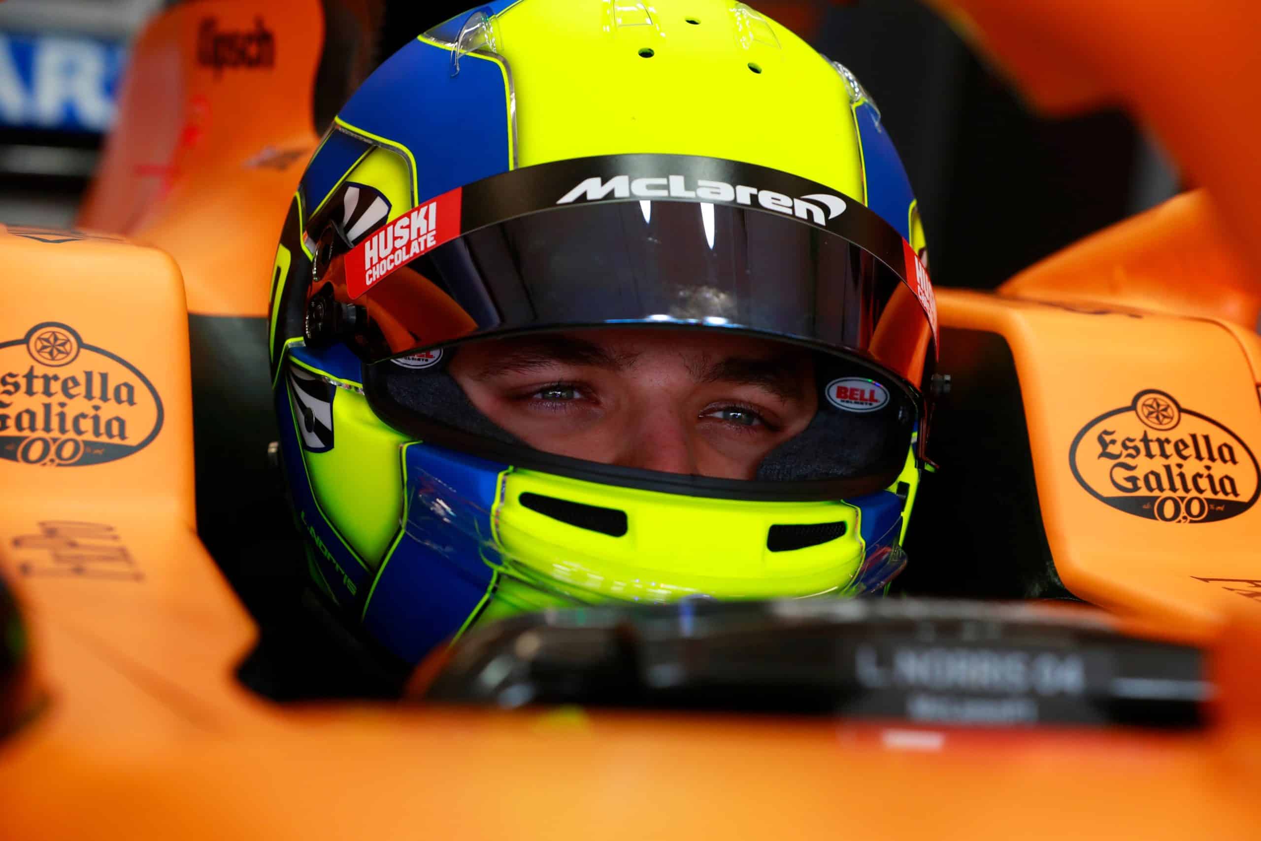 Ricciardo heads to mclaren, pictured in his Renault gear in 2019