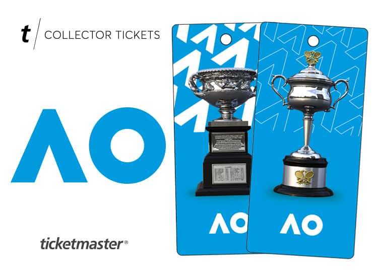 australian open 2022 collector ticket