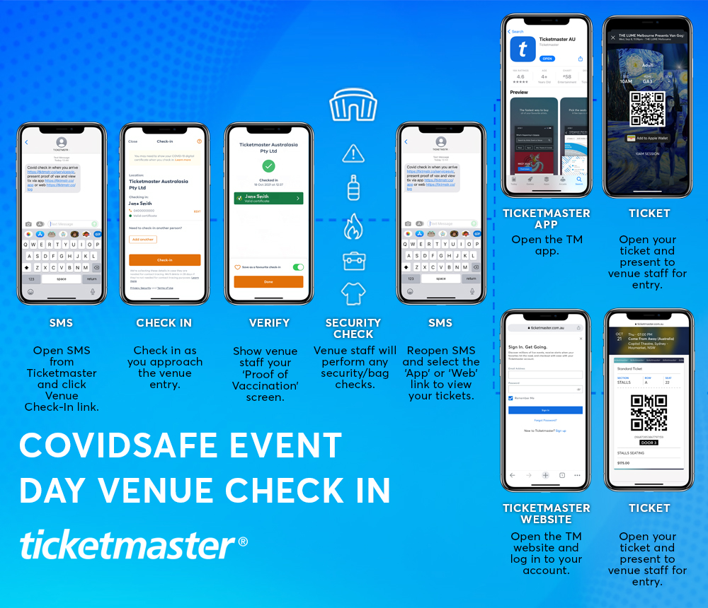 Ticketmaster’s Guide to Venue Check In on Event Day Ticketmaster AU
