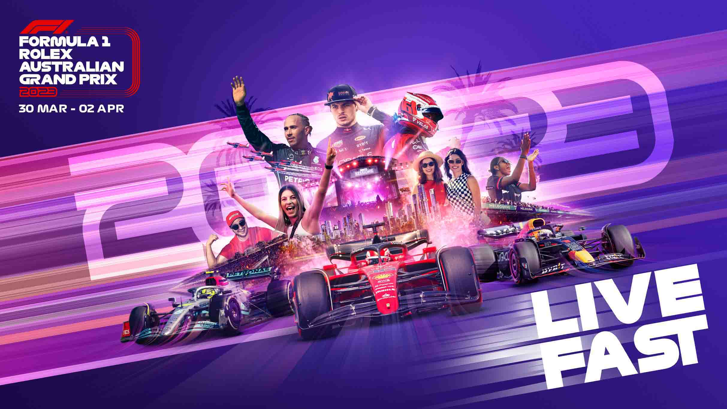 Australian Grand Prix, F1 Paddock Club Tickets - 22nd & 23rd, 24th March  2024, Hospitality Grand Prix Circuit