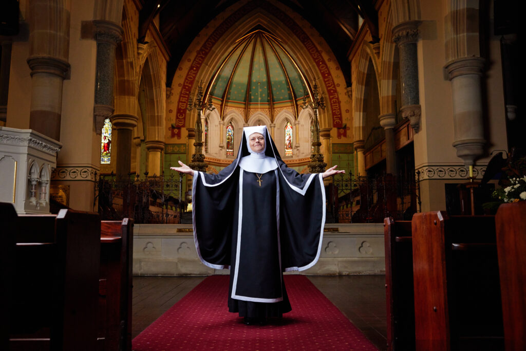Genevieve Lemon in Sister Act the Musical